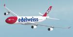 FSX/P3D Edelweiss Air (HB-JMG) Thomas Ruth A340-300 Texture